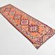 3x10 Kilim Soft Orange Decorative Hall Kilim Rug, 84x304Cm