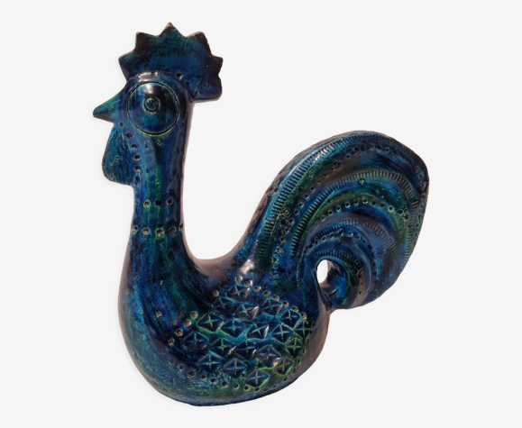 Coq par Aldo Londi Pour Bitossi, céramique 1960