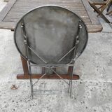 Steel round table