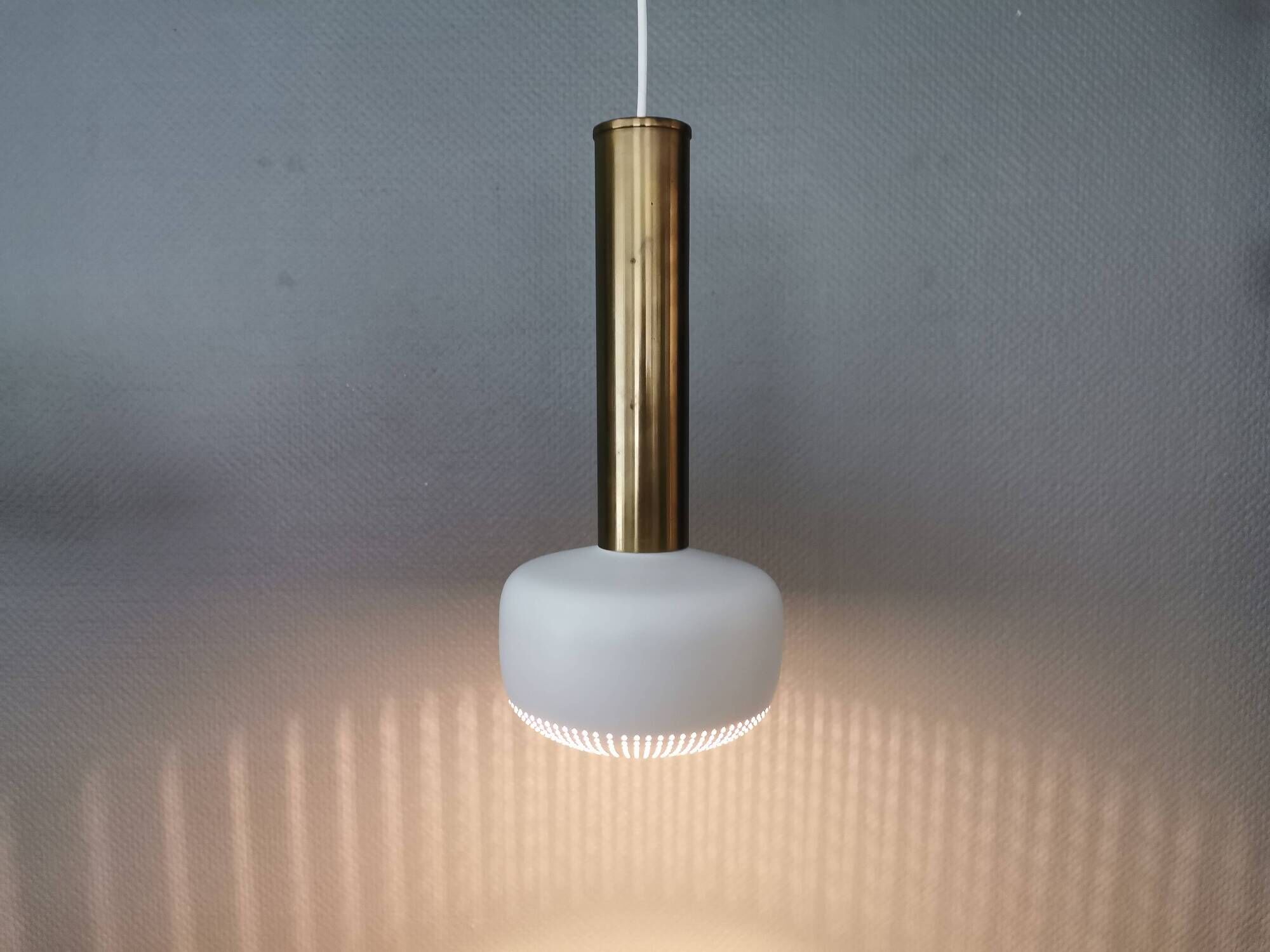 A modernised and restored Vilhelm Lauritzen pendet, for Louis Poulsen 1960s