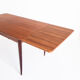 Table en teck avec rallonges de style scandinave - France, 1960