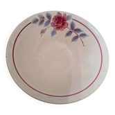 Large earthenware salad bowl with an old rose retro pattern from Hamage and Moulin des