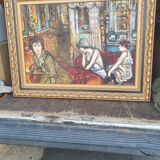 Tableau hommage à Toulouse Lautrec