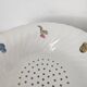 Strawberry dish porcelain drainer