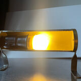 Danish art deco wall lamp in metal