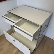 Commode USM Haller en Blanc Pur