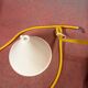 Set of 2 vintage Danish brass design pendant - Louis Poulsen Topan style
