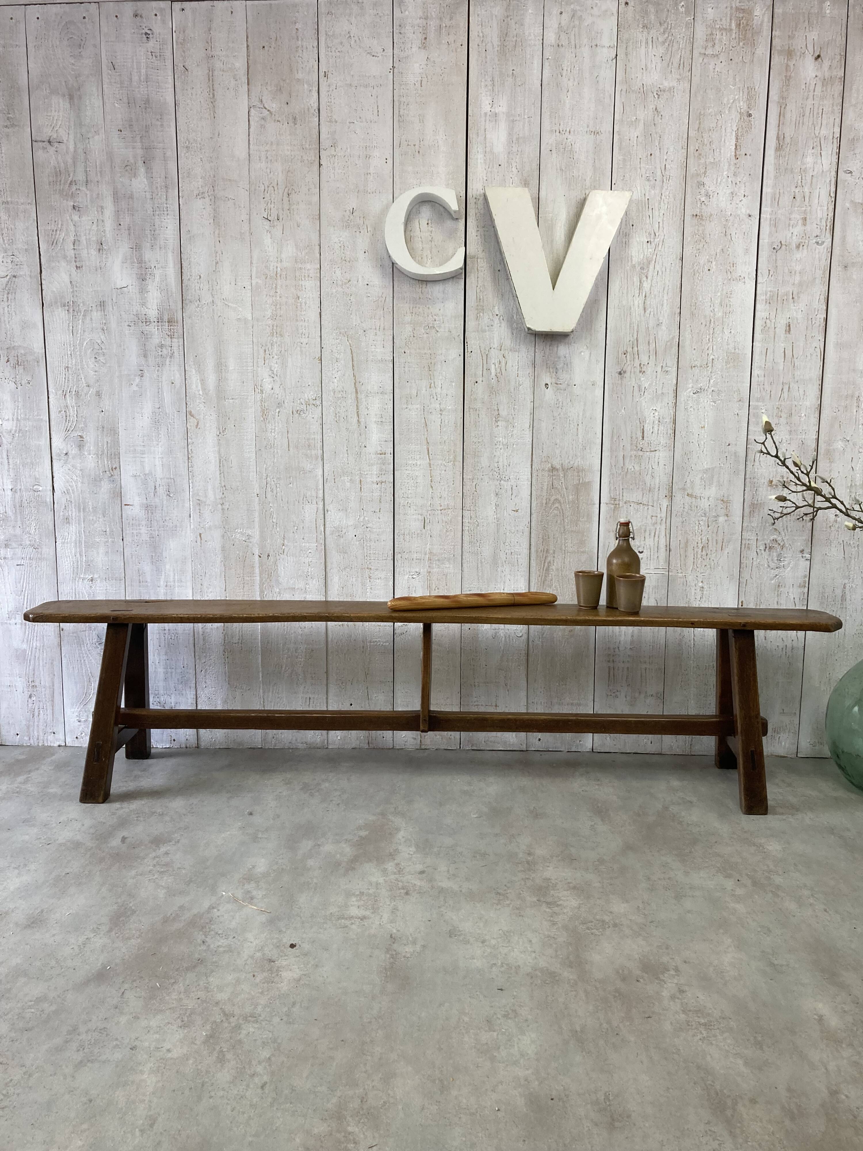 Banc de ferme 205cm