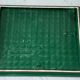 Ceramic top green and gold canning effect 50s
