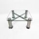 Pace Postmodern Coffee Table 1980s Vintage Retro Italy Chrome Glass