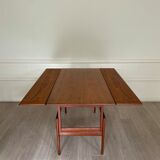 Table basse/à manger, elevator de Kai Kristiansen, en teck, Denmark 1960