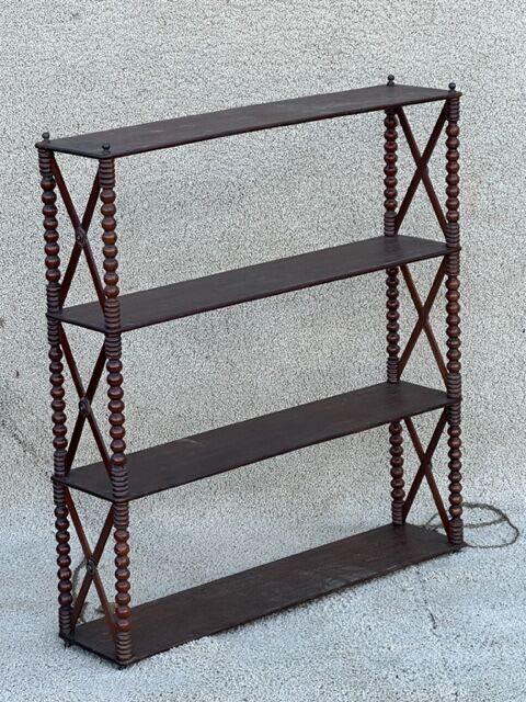 Mahogany knick-knack shelf