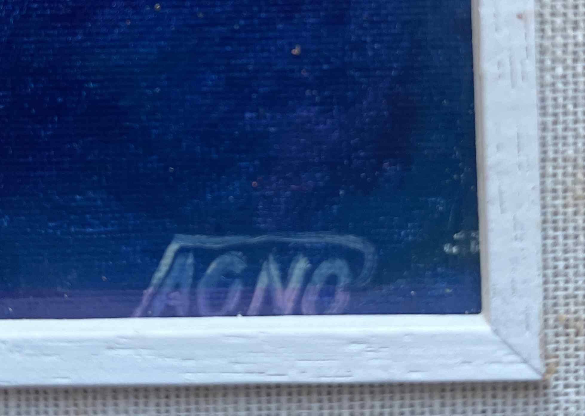 HST/P painting "Notre Dame de Paris" by Franco Pagnetti from Pesaro