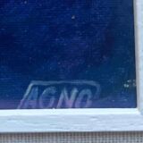 HST/P painting "Notre Dame de Paris" by Franco Pagnetti from Pesaro