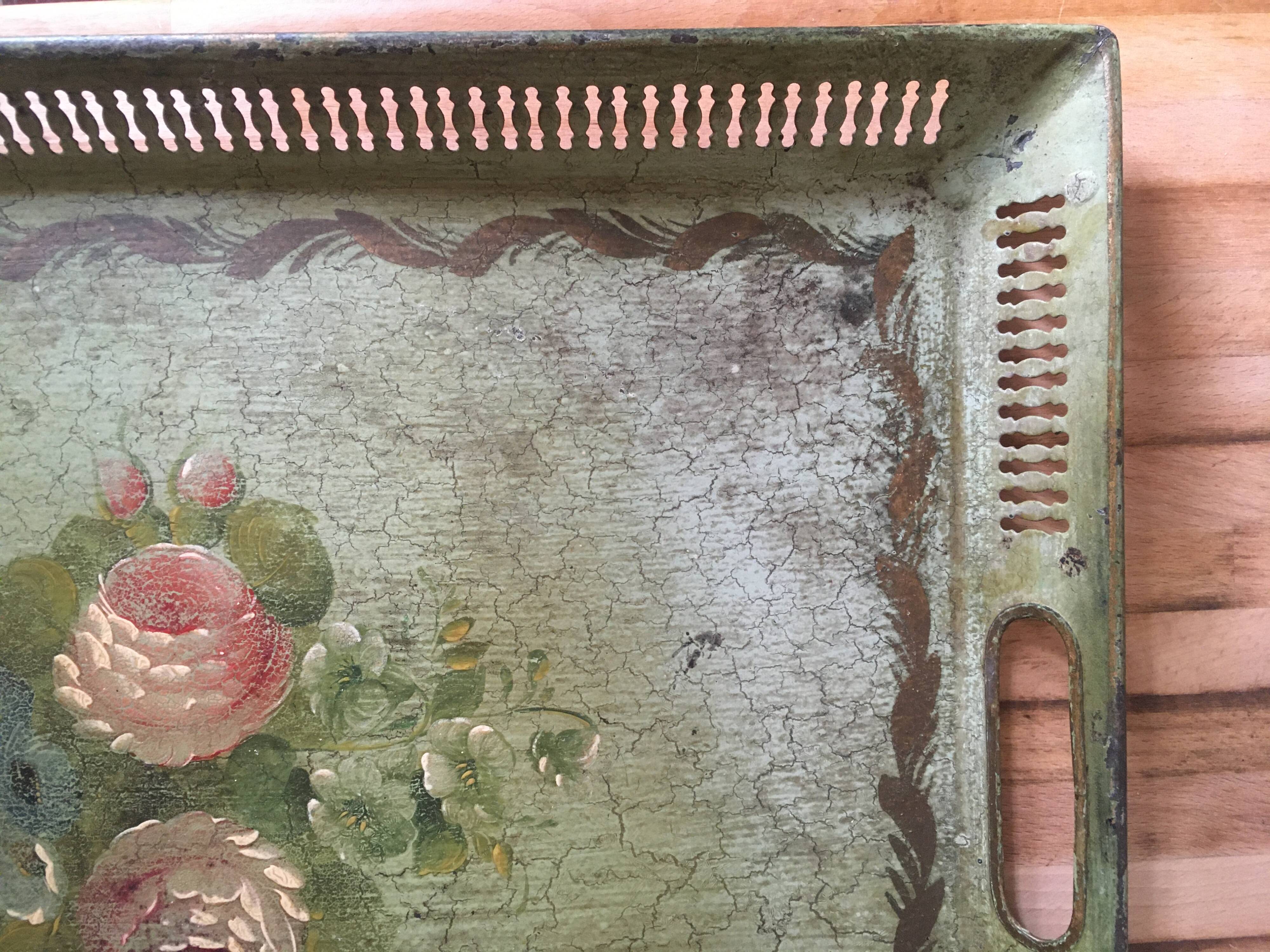 Napoleon III rectangular tray