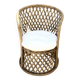 Wooden throne chair - circa 1960.
