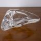 Vintage 1970s Italiandesign crystal ashtray
