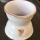 2 vintage porcelain shells
