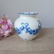 Vase boule signé Sia "Blue Garland"