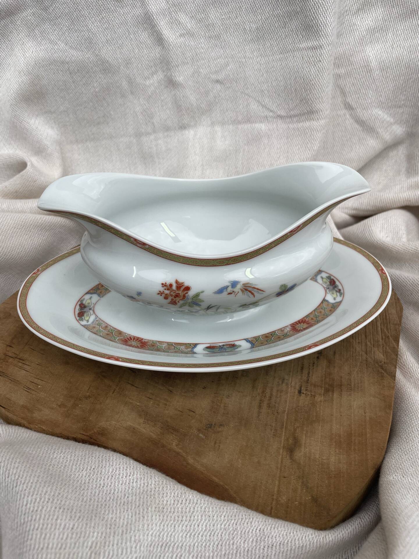 Sauceboat Bernardaud Limoges "Masterpiece"