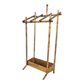 Chinoiserie faux bamboo umbrella stand, 1960s