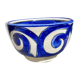 Bol en céramique bleue