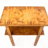 Art Deco side table, Poland, 1950s