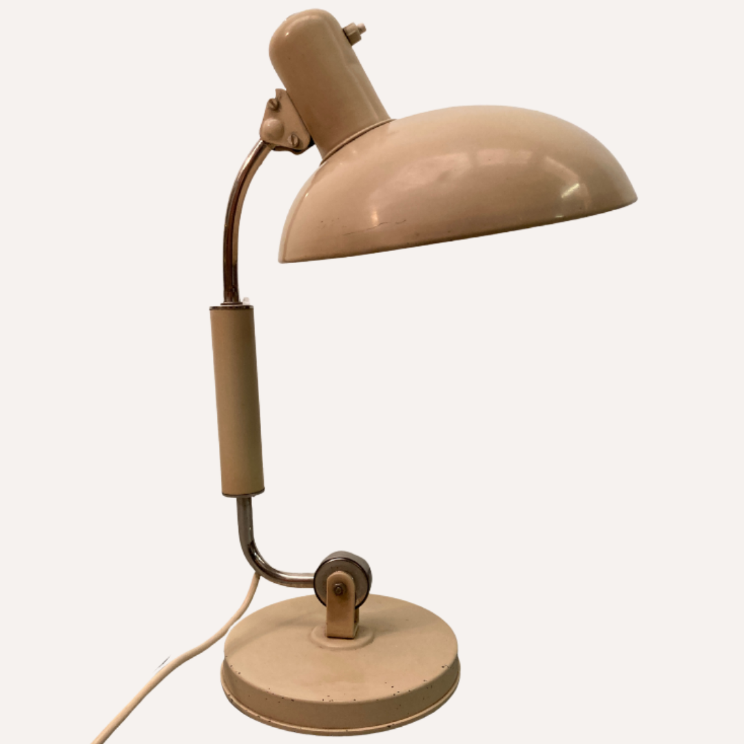 Bauhaus desk lamp by Christian Dell for Koranda, Vienna Austria