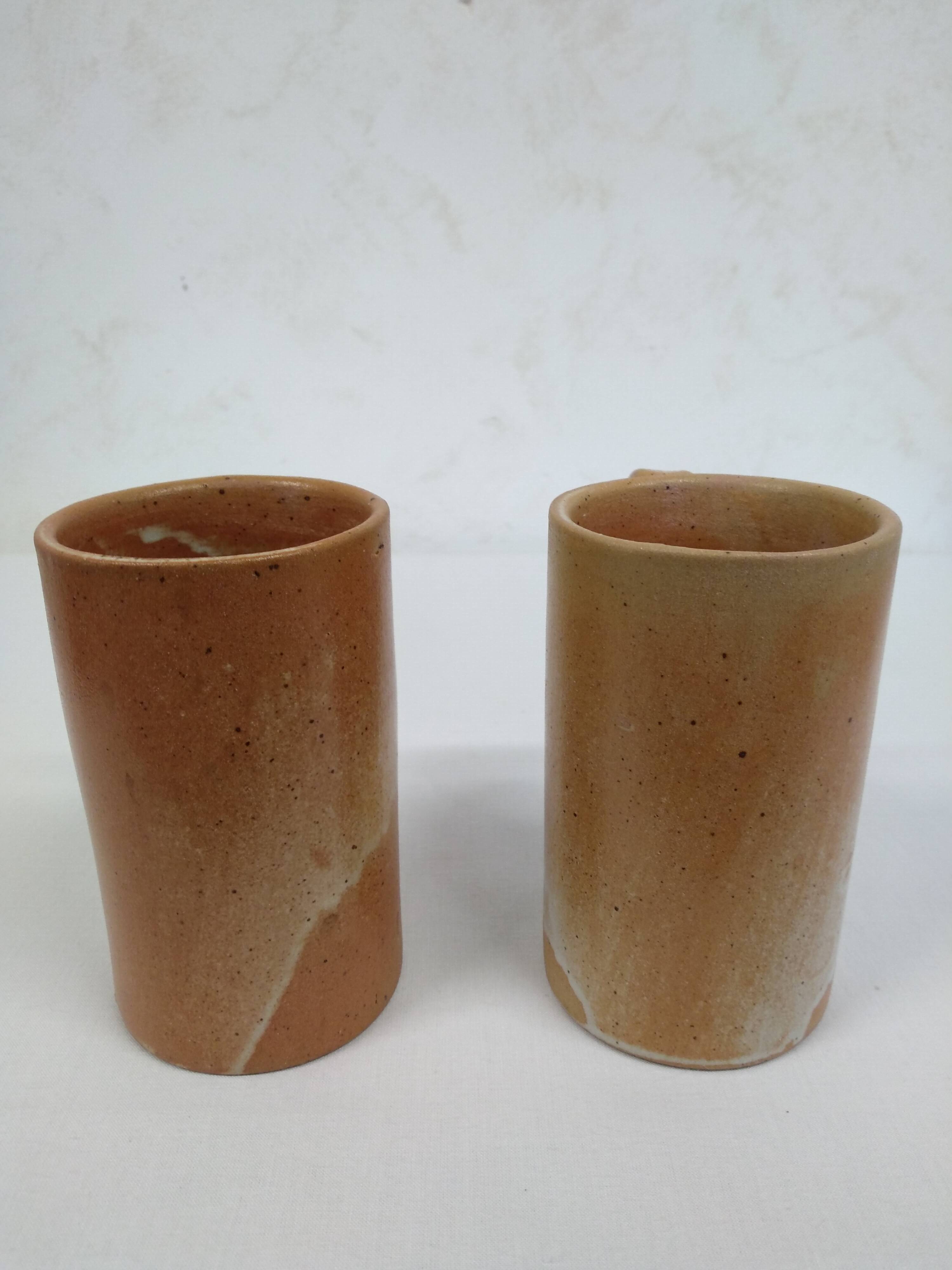 Stoneware mugs