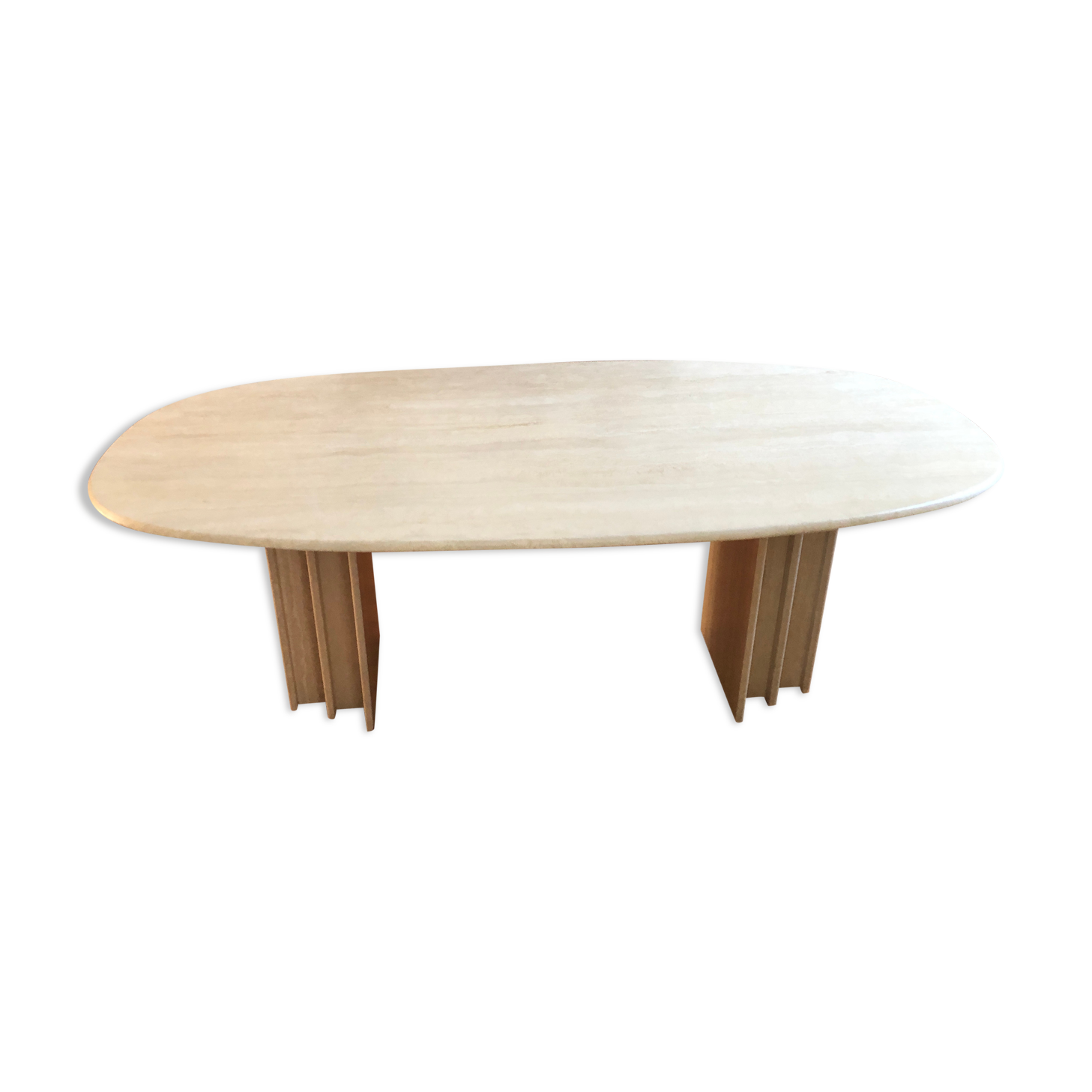 Travertine table