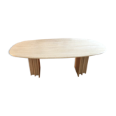 Travertine table