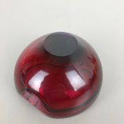 Large Murano Glass "Multi-Color" Bowl Element Shell Ashtray Murano, Italy, 1970s