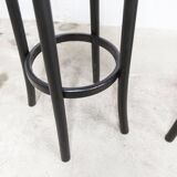 Pair of Baumann high stools, Dialog model, 79 cm