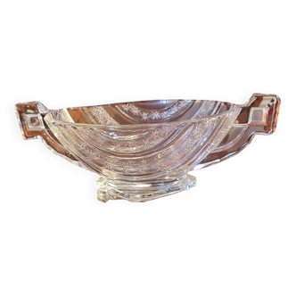 Coupe en cristal Art déco