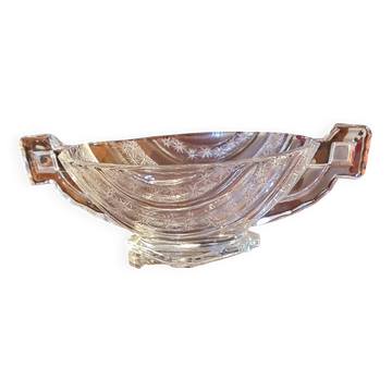 Art Deco Crystal Cup
