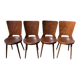 (Suite) 4 Bistro chairs Baumann (model Dove)