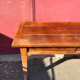 Sliding drawer farm table