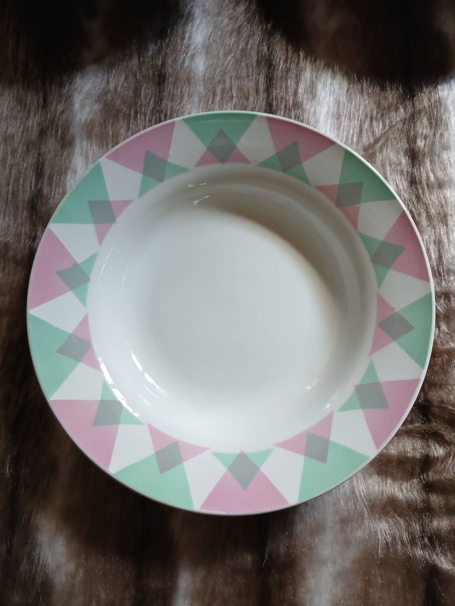 11 antique deep plates from Digoin and Sarreguemines
