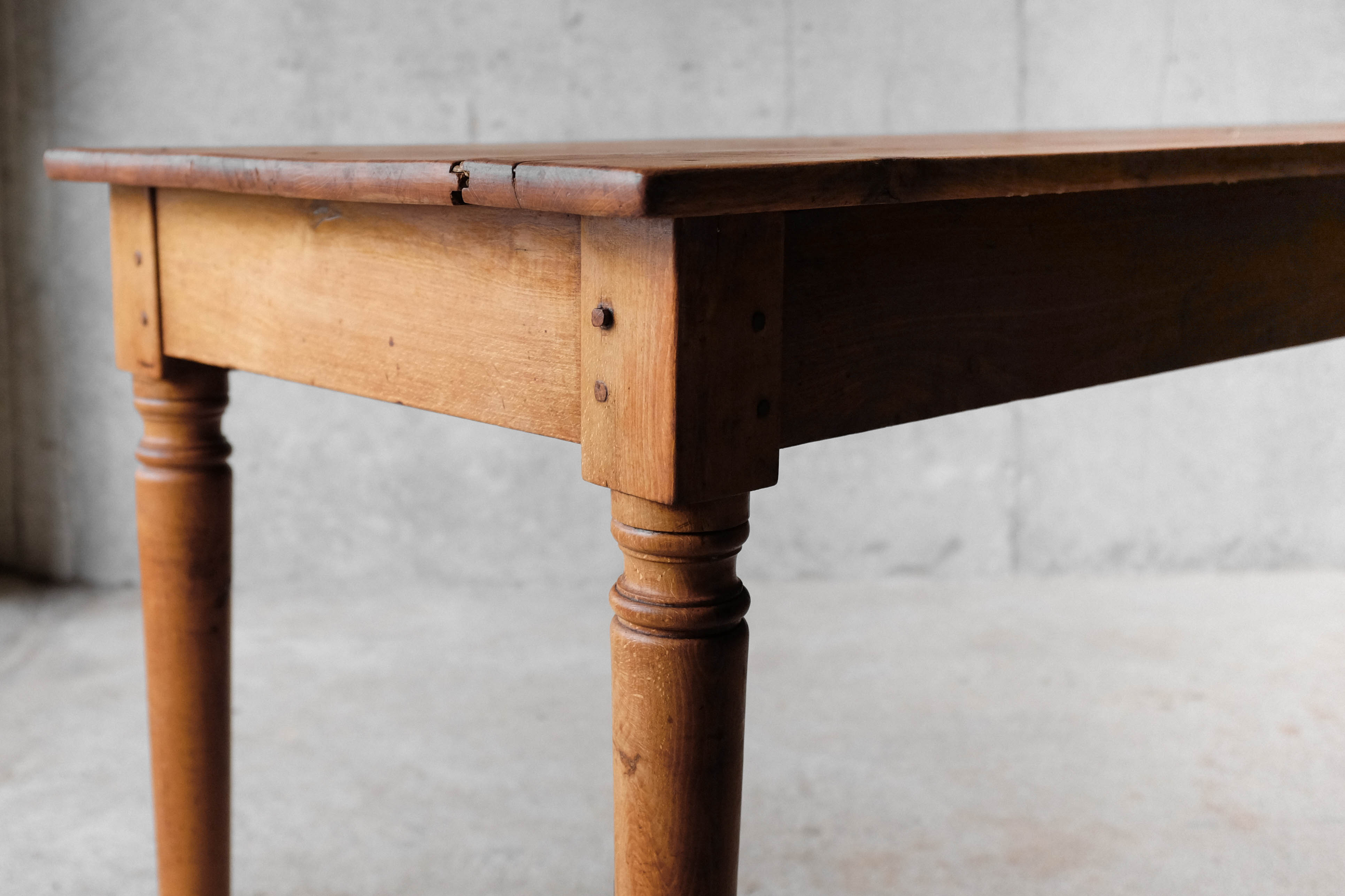 Farm table, solid wood - 60s, 1960's