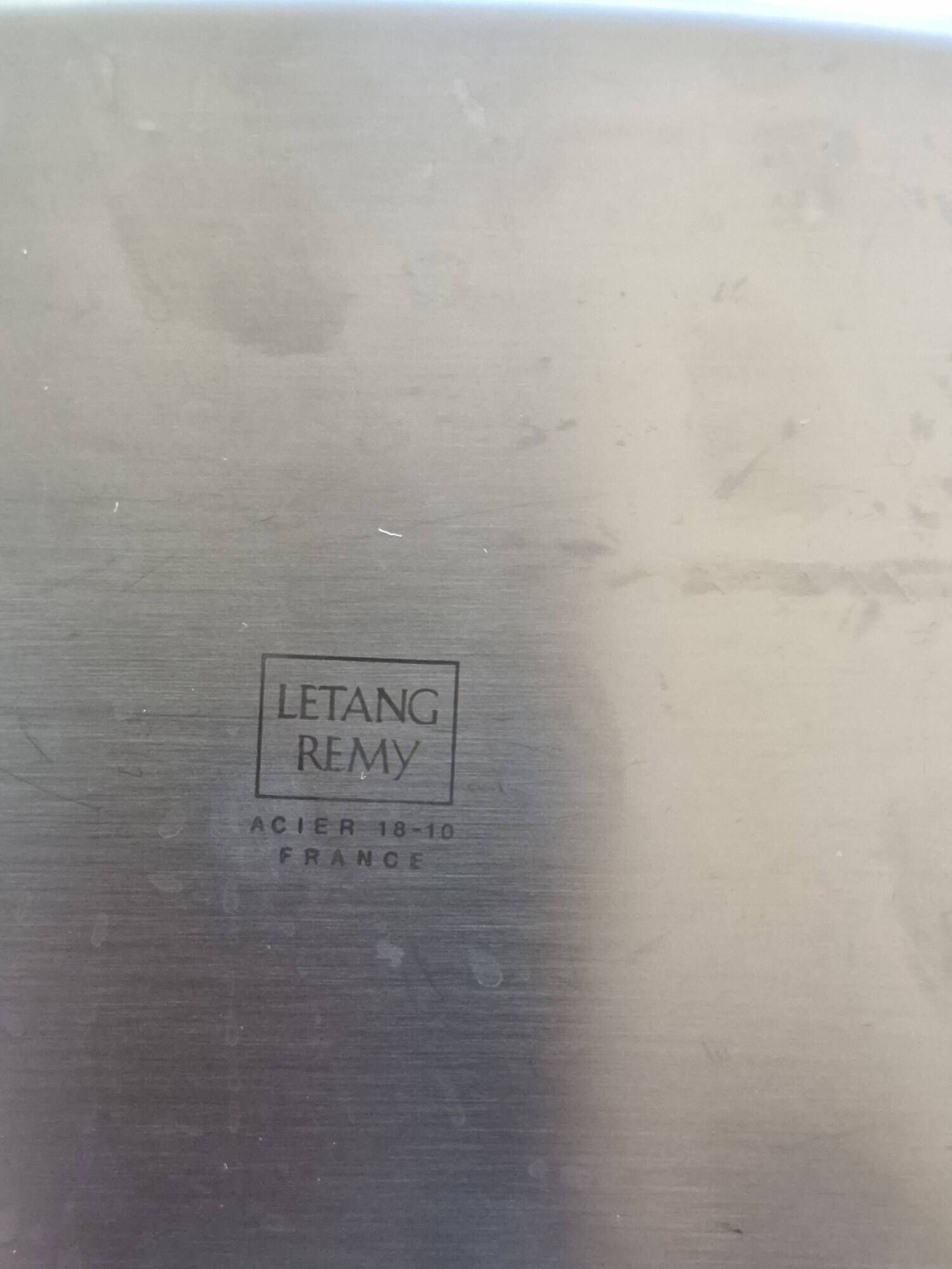 Oval plate Létang Rémy Marigny – stainless steel 18/10 – 38 cm – with box