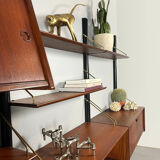 Vintage design modular wall unit Louis van Teeffelen Webe 1960