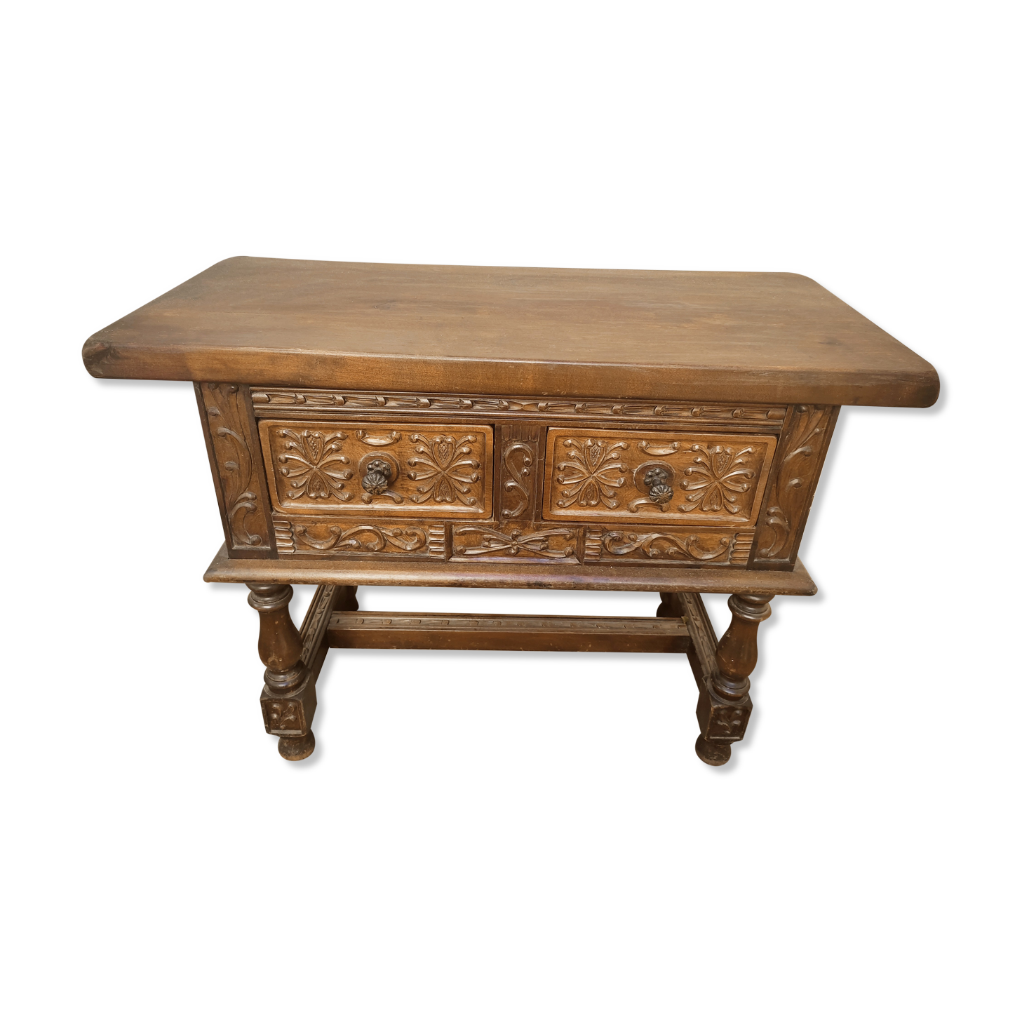 Ethnic carved wooden furniture