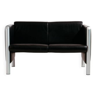 Model 830 two-seater sofa by Klaus Franck & Werner Sauer for Wilkhahn