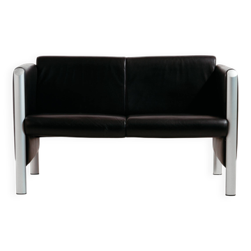 Model 830 two-seater sofa by Klaus Franck & Werner Sauer for Wilkhahn