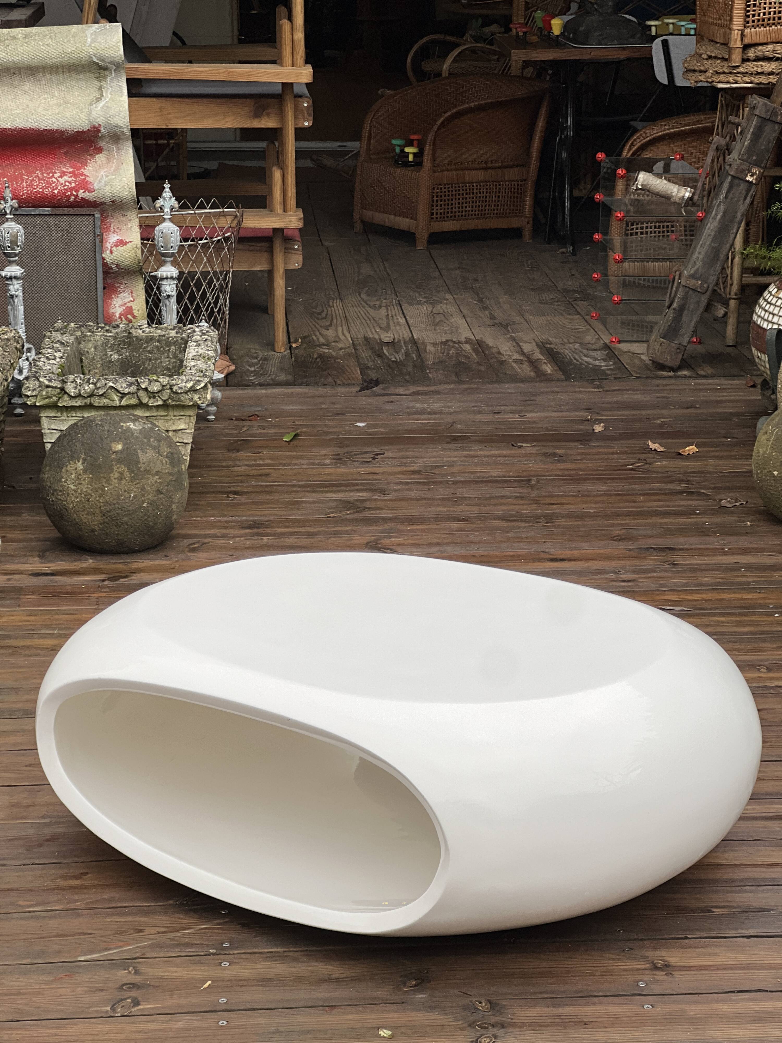 Space age coffee table