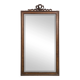 Louis XVI style mirror in carved walnut.