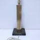 Lamp foot column brass marble neo classic vintage