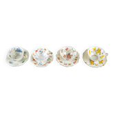 Set of porcelain cups, German design, 20th century, made in Germany