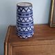 Blue and White Ceramic Decorative Vase Robert Picault