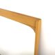 Scandinavian oak mirror, Sweden, 1960, 101cm x 90cm